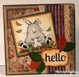 Sample by Michelle Oatman for Whimsy Stamps