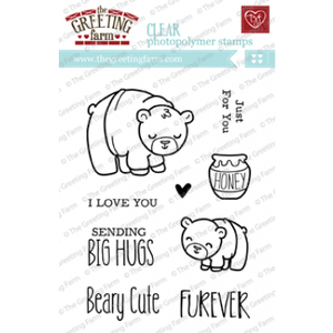 The Greeting Farm *RETIRED* "Beary Cute" Clear Stamp