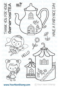 Your Next Stamp "Fairytale Homes" Clear Stamp