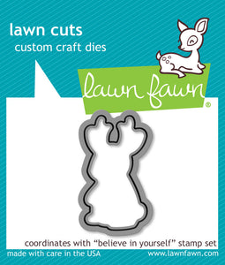 Lawn Fawn "Believe in Yourself" Custom Craft Die