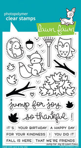 Lawn Fawn "Jump For Joy" Clear Stamp