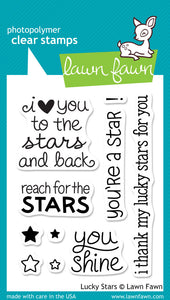 Lawn Fawn "Lucky Stars" Clear Stamp