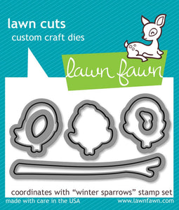 Lawn Fawn "Winter Sparrows" Custom Craft Dies