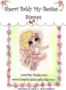 Sherri Baldy My Besties "Brianna Ballerina" Clear Stamp