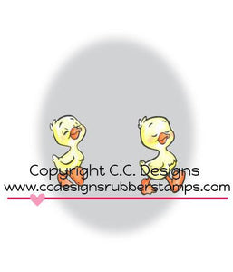 CC Designs *RETIRED* Roberto's Rascals "Duckies" Rubber Stamp