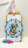 The Paper Nest Dolls Exclusive "Fairy Kittens" Rubber Stamp Set