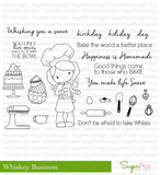 SugarPea Designs "Whisky Business" Clear Stamp