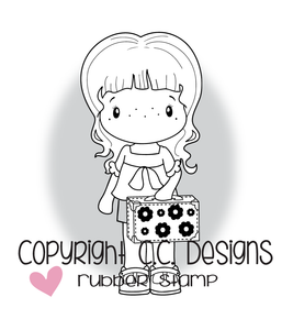 CC Designs Swiss Pixie "Abigail" Rubber Stamp