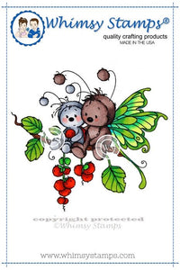 Whimsy Stamps/Wee Stamps "Sympathy Bugs" Rubber Stamp