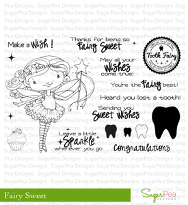 SugarPea Designs "Fairy Sweet" Clear Stamp Set