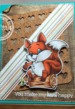 SugarPea Designs Beanstalk "Foxy Friend" Clear Stamp