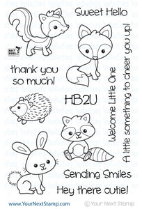 Your Next Stamp "Woodland Cuties" Clear Stamp