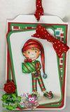 Paper Nest Dolls "Elf Owen" Rubber Stamp