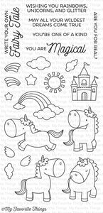 My Favorite Things "Magical Unicorns" Clear Stamp Set