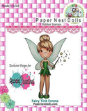 The Paper Nest Dolls EXCLUSIVE "Fairy Emma" Rubber Stamp